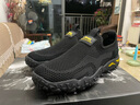 Jeep吉普戶(hù)外休閑鞋2025春夏新款輕盈邁步軟中帶勁一腳蹬透氣網(wǎng)面男鞋 黑色 40 曬單實(shí)拍圖
