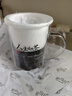 綠昌明 茶杯玻璃杯茶水分離加厚耐熱玻璃水杯辦公會(huì)議泡茶杯大號三件杯 紳士印花杯-人生如茶 430ml 1只 曬單實(shí)拍圖