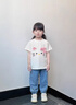 班喜迪女童牛仔褲夏裝2025新款女寶寶薄款冰絲褲子夏季兒童寬松九分長褲 牛仔藍 110 曬單實拍圖