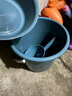 洗衣泡腳洗澡桶耐用加厚清潔塑料手提水桶多用桶帶蓋水桶拖把桶 深海藍【沖量齊全四件套】 特大號【加厚】全新PP材質(zhì) 曬單實(shí)拍圖
