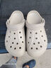 卡駱馳（crocs）洞洞鞋男女鞋貝雅一腳蹬穿沙灘鞋涼拖鞋 10126-2V3 M8W10 曬單實(shí)拍圖