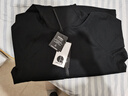 杰克·瓊斯（JACK&JONES）男裝春秋衣服男士戶外夾克連帽防水拉鏈軟殼外套男帥氣夾克上衣 黑色E40 XS 165 曬單實(shí)拍圖