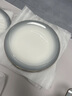 ECLATI景德鎮(zhèn)盤子碗套裝家用高溫陶瓷餐具套裝碗碟輕奢碗盤筷喬遷 70件豪華方形 曬單實拍圖