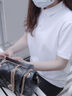 訊印衣高檔冰感T恤定制POLO衫工作服印繡LOGO企業(yè)公司員工團建工裝訂做 更多款式請聯(lián)系客服 M 曬單實拍圖