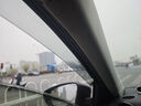 HAPOWER大眾Polo桑塔納帕薩特邁騰速騰寶來晴雨擋朗逸新銳車窗雨眉擋雨板 12-18款速騰 【3D不銹鋼亮條+反光標(biāo)】4片 曬單實(shí)拍圖