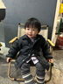 babylove嬰幼兒打底褲春秋款加絨保暖褲子男女寶寶休閑褲百搭長褲 林地灰 90 cm 曬單實拍圖