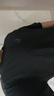 鹿家門【防曬抑菌】印花速干防曬短袖男春夏健身大碼涼感休閑運動T恤 黑色 【速干防曬抑菌涼感】 2XL 推薦180-220斤 曬單實拍圖