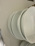 景德鎮(zhèn)（jdz）官方陶瓷玲瓏白瓷餐具套裝整套家用吃飯用飯碗餐盤菜碟喬遷禮盒裝 花開滿堂6人食 28頭 曬單實(shí)拍圖