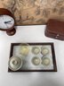 塔馳密司（TOUCH MISS）汝窯蓋碗旅行茶具套裝一壺四杯便攜式戶(hù)外泡茶杯隨身快客杯沖茶器 浮嵐蓋碗小旅箱 曬單實(shí)拍圖