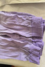 加長(cháng)款防曬袖套工作護袖家務(wù)清潔防污防臟彈力針織套袖 紫色袖套*2雙 曬單實(shí)拍圖
