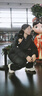 鴨鴨奢金羽絨服女2024年冬季新款長(cháng)款過(guò)膝面包服韓版氣質(zhì)寬松加厚外套 黑金色 M 曬單實(shí)拍圖