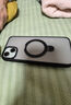 綠聯(lián) 適用iPhone15plus手機殼 蘋(píng)果15Plus磁吸殼 磁環(huán)支架 MagSafe無(wú)線(xiàn)充電保護套 防摔 黑色 曬單實(shí)拍圖