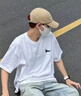 美式純色夏季短袖男t恤女簡(jiǎn)約寬松百搭ins潮流情侶裝打底上衣 白色 【港元素T445】 M 【建議90-110斤】 曬單實(shí)拍圖