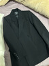 GARNUO黑色小西裝外套女兩件套裝2025春秋新款高級(jí)感小個(gè)子寬松休閑西服 黑色西服 XS【80-100斤】 曬單實(shí)拍圖