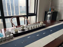 沐茶境天然烏金石頭茶盤大號(hào)家用簡(jiǎn)約石材茶臺(tái)日式現(xiàn)代禪意功夫茶具托盤 90cm*27cm*3cm【適1.4-1.8米】 曬單實(shí)拍圖