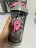 Blender Bottle 搖搖杯運動(dòng)水杯大容量塑料杯 健身高顏值蛋白粉攪拌杯男女便攜禮 甜甜圈24ozTritan材質(zhì)約710ml 曬單實(shí)拍圖