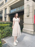 lagogo法式收腰碎花連衣裙女拉谷谷2025春夏新款洋氣顯瘦度假裙 混色 M 曬單實拍圖