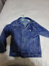 小豬班納兒童牛仔外套春季2026新款男童痞帥開(kāi)衫春秋款女童耐磨休閑款春裝 【男女同款】牛仔藍/純色 150 曬單實(shí)拍圖