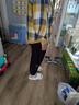 無色無味春裝慵懶連帽格子開衫外套文藝全棉柔軟舒適襯衫女裝外套上衣 黃藍(lán)格 XL (40) 曬單實(shí)拍圖