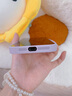 圣圖朗液態(tài)小羊皮草莓小熊適用iphone15promax蘋果13手機殼新款14plus小眾高級感12硅膠全包11防摔保護套 液態(tài)小羊皮草莓小熊-草紫色 iPhone 14 Pro 曬單實拍圖