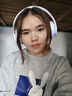玄佑發(fā)光藍(lán)牙耳機(jī)頭戴式真無線PC電腦手機(jī)帶麥克風(fēng)二合一音樂游戲運(yùn)動(dòng)通話炫酷男高顏值女生降噪跑步 發(fā)光純白色 曬單實(shí)拍圖