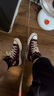 匡威（Converse）官方 1970S男女運(yùn)動(dòng)帆布鞋美拉德酒紅色紫色A01448C A01448C 酒紅色 36.5 曬單實(shí)拍圖