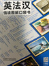 英法漢情境圖解口袋書(shū) 曬單實(shí)拍圖