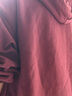 Levi's李維斯女士美式寬松時(shí)尚休閑簡(jiǎn)約袋鼠兜抽繩連帽套頭衛(wèi)衣 酒紅色 L 曬單實(shí)拍圖