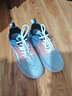 李寧熱男童鞋子秋冬季透氣運動(dòng)鞋學(xué)生跑步鞋網(wǎng)面氣墊減震增高鞋子 灰橘 36 曬單實(shí)拍圖