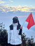 JEEP SPIRIT沖鋒棉衣男冬季羽絨棉服男外套防風(fēng)防水休閑情侶襖子男女戶外團(tuán)購(gòu) 環(huán)保白 L【120-135斤】 曬單實(shí)拍圖