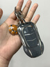 霞想凱迪拉克CT5鑰匙套XT5扣XT4殼XTS高級感ATSL女XT6男SRX保護套適用 凱迪拉克B款4鍵【高級灰】鑰匙扣 曬單實(shí)拍圖