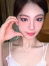 MITHAOL輕奢莫桑鉆一滴淚項鏈女小眾高級感1克拉單鉆鎖骨鏈送女生 白金色項鏈【專柜禮盒裝】 【送禮更顯愛意】 曬單實拍圖
