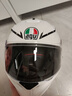 AGV K5S摩托車雙鏡片頭盔機(jī)車跑盔男女騎行全盔四季通用安全帽3C WHITE L（適合58-59頭圍） 曬單實(shí)拍圖