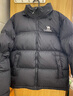 駱駝火山羽絨服情侶短款白鴨絨輕暖面包服城市輕戶外M13CR07089 幻影黑，男女同款 L 曬單實拍圖