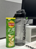 恩爾美運(yùn)動水杯超大容量男夏吸管耐高溫塑料2000ml水壺噸桶噸軍訓(xùn)水杯子 【黑/材質(zhì)升級】 2000ml 曬單實(shí)拍圖