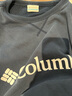 Columbia哥倫比亞衛衣男款加絨運動(dòng)圓領(lǐng)套頭打底衫AE3505 009 M 曬單實(shí)拍圖