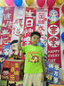 巴布豆男童t恤純棉短袖2025夏季新款寶寶衣服可愛小車薄款透氣吸汗半袖 藍(lán) 挖掘機(jī)_5+果綠 挖機(jī)巴布_5 90 曬單實拍圖