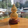 銅老爺銅制花絲葫蘆家居飾品鎏金工藝品客廳電視柜桌面裝飾高檔喬遷禮品 大富大貴葫蘆【16*16*28cm】 28cm 曬單實(shí)拍圖