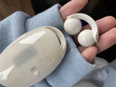 珂沃勒 [可自由定制歌曲]MP3可插卡藍牙耳機運動(dòng)跑步專(zhuān)用自帶內存夾耳式音樂(lè )一體式TF卡狂甩不掉 至尊版【皓月白】32G+1400首歌曲 曬單實(shí)拍圖