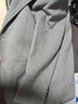 恒源祥休閑西服男士外套韓版修身中年商務(wù)小西裝春秋季單件百搭上衣男潮 灰色 純色 180/XL 適合135-150斤 曬單實(shí)拍圖
