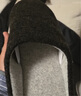 內(nèi)泊（NEIBO）乳膠棉拖鞋男冬季女士室內(nèi)家居鞋天大碼防滑防臭橡膠軟底羊毛茶48 曬單實拍圖
