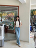 Calvin KleinJeans【復(fù)刻90系列】25春夏新款女士ck淺色直筒牛仔褲47B908G W99-牛仔淺藍(lán) 26 曬單實(shí)拍圖