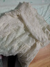 素優(yōu)米刺繡提花工藝泡泡袖法式設計感V領收腰時尚寬松雪紡短袖蕾絲衫女 奶杏色(長袖有內(nèi)襯) L建議110-119斤 曬單實拍圖