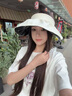 牧爾西防曬帽貝殼遮陽(yáng)帽2025新款夏季戶(hù)外黑膠可折疊防紫外線(xiàn)太陽(yáng)帽子女 曬單實(shí)拍圖