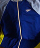 速比濤（Speedo）泳衣男鬧海2.0系列男子長(cháng)袖保暖上衣防曬拼色沖浪溫泉 藍/黃 M 曬單實(shí)拍圖