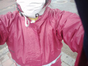 琴飛曼雨衣（Rainfreem） 分體雨衣雨褲套裝摩托電動(dòng)車(chē)連帽雨披男女成人戶(hù)外騎行徒步雨衣 棗紅單層套裝 2XL 曬單實(shí)拍圖