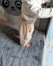 嘟嘟家兒童純棉短褲夏季寶寶褲子國(guó)風(fēng)男童七分褲夏款女童童裝 卡其色 90 曬單實(shí)拍圖