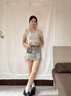百麗尚熙系列樂(lè )福鞋女2025夏季新款軟皮時(shí)尚百搭英倫風(fēng)女單鞋一腳蹬小皮鞋 黑色 37 曬單實(shí)拍圖