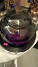 高茗2024新款鼠尾玻璃煮茶壺家用輕奢高檔電陶爐煮茶器專用煮茶套裝 茗鳳爐+墨珠壺 曬單實拍圖