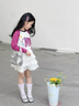 圖圖小象兒童白色裙子2025春夏新款甜美花邊蛋糕裙女童半身裙蓬蓬公主短裙 白色 【100%棉】 150 身高約150cm 曬單實(shí)拍圖